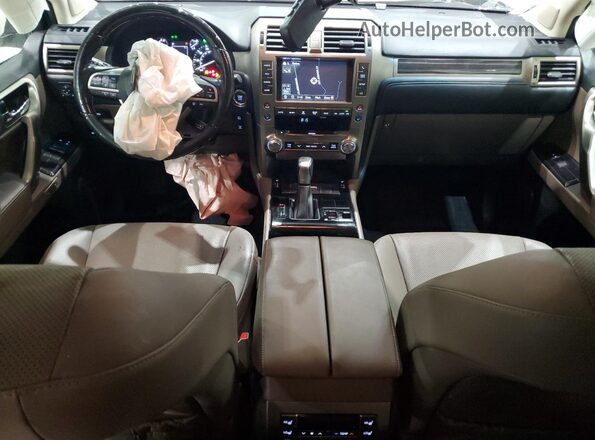 JTJAM7BX4L5257761 2020 LEXUS GX Silver Widok deski rozdzielczej