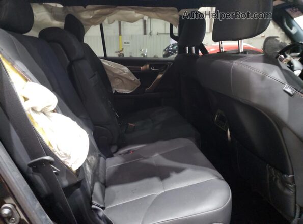 JTJAM7BX4M5282368 2021 LEXUS GX Black Widok wnętrza z tyłu
