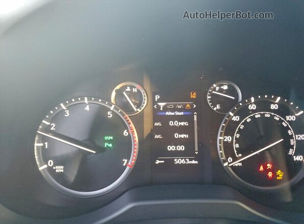 JTJAM7BX4M5291085 2021 LEXUS GX Серый Вид щитка приборов