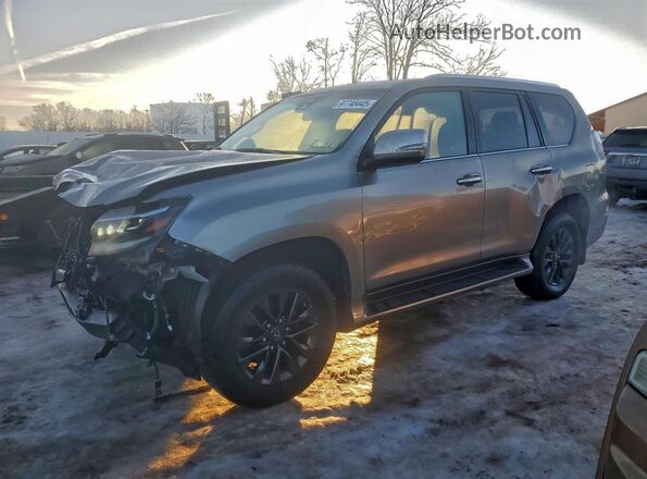 JTJAM7BX4M5291085 2021 LEXUS GX Серый Передняя левая четверть