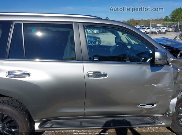 JTJAM7BX7P5372733 2023 LEXUS GX 460 Серый Вид задней части салона