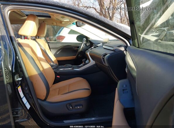 JTJBARBZ0H2114941 2017 LEXUS NX 200T Черный Вид салона спереди