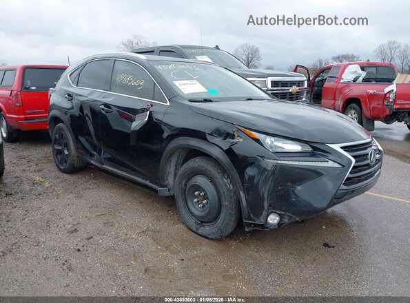 JTJBARBZ0H2114941 2017 LEXUS NX 200T Черный Передняя правая четверть