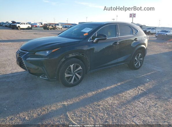 JTJBARBZ0K2203268 2019 LEXUS NX 300 Черный Передняя левая четверть