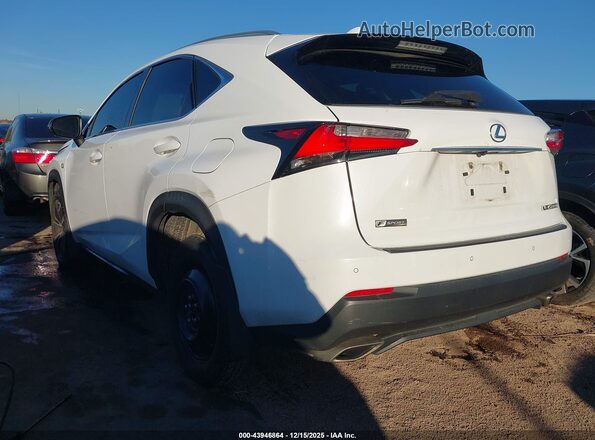 JTJBARBZ1H2145034 2017 LEXUS NX 200T Белый Задняя левая четверть