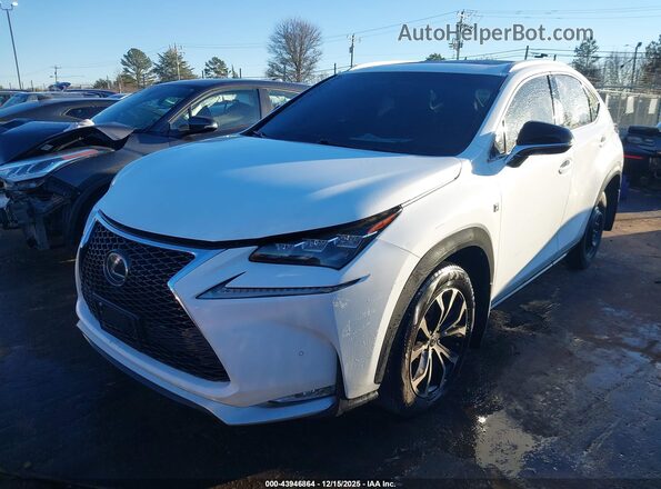 JTJBARBZ1H2145034 2017 LEXUS NX 200T Белый Передняя левая четверть