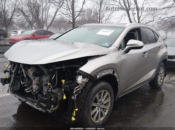 JTJBARBZ1J2161921 2018 LEXUS NX 300 Silver Przód lewy