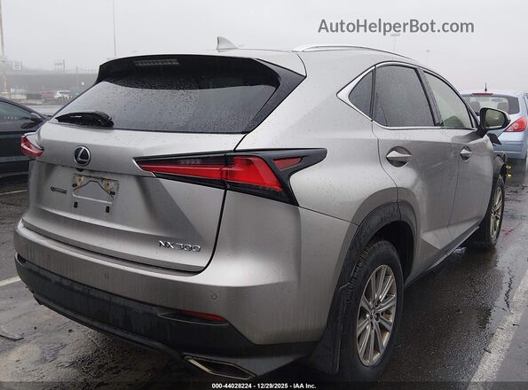 JTJBARBZ1J2161921 2018 LEXUS NX 300 Silver Tył prawy