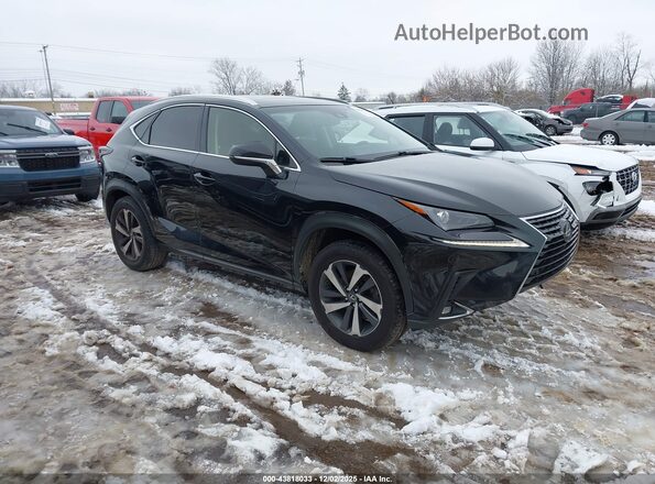 JTJBARBZ1J2177052 2018 LEXUS NX 300 Черный Передняя правая четверть