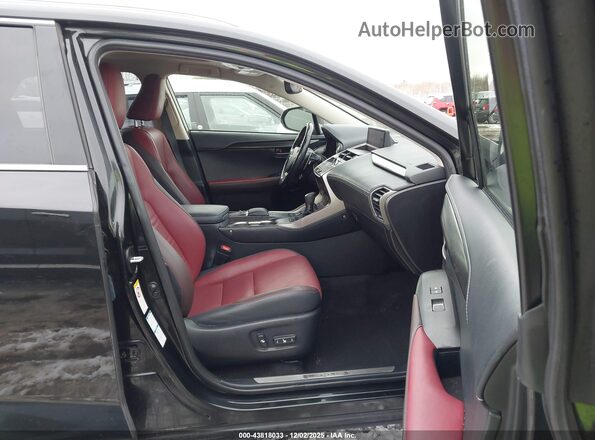 JTJBARBZ1J2177052 2018 LEXUS NX 300 Черный Вид салона спереди