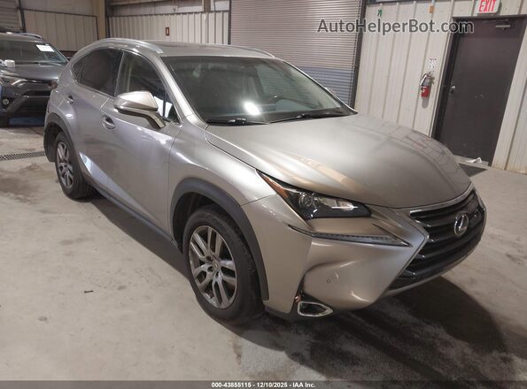 JTJBARBZ3G2072473 2016 LEXUS NX 200T Silver Delantero derecho