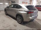 2016 Lexus Nx 200t   Silver vin: JTJBARBZ3G2072473