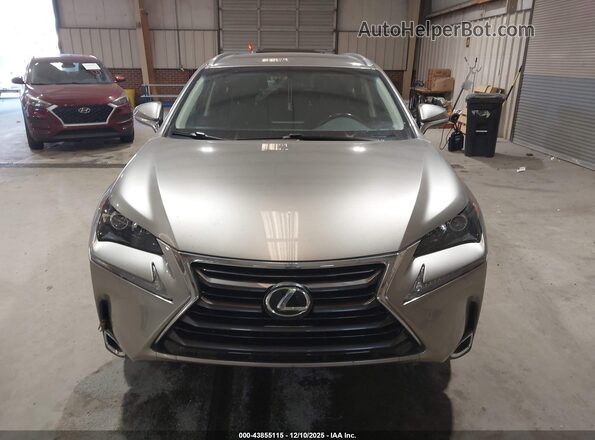JTJBARBZ3G2072473 2016 LEXUS NX 200T Silver Vista del cuadro de instrumentos