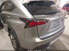 2016 Lexus Nx 200t   Silver vin: JTJBARBZ3G2072473