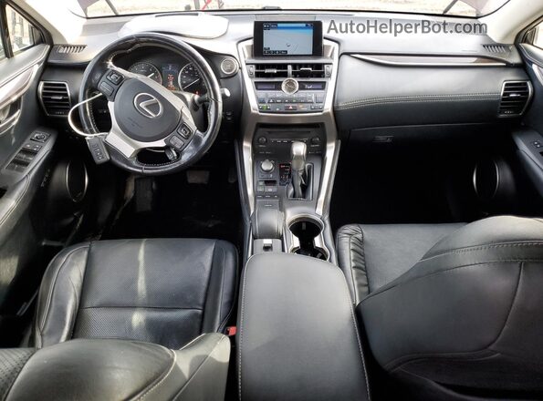 JTJBARBZ4G2071476 2016 LEXUS NX Коричневый Вид панели приборов
