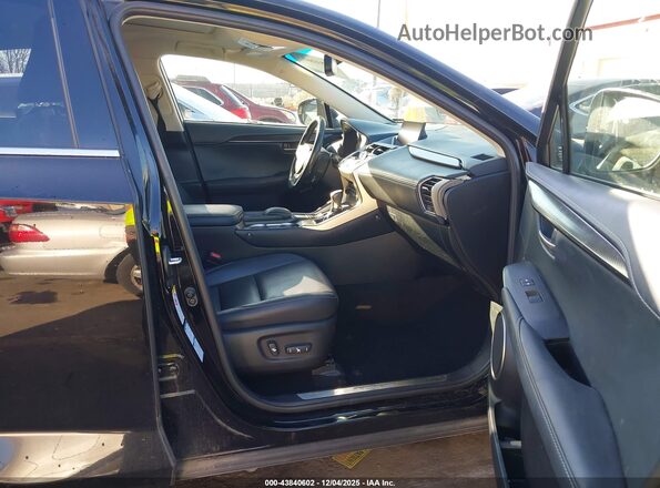 JTJBARBZ4H2136635 2017 LEXUS NX 200T Black Widok wnętrza z przodu