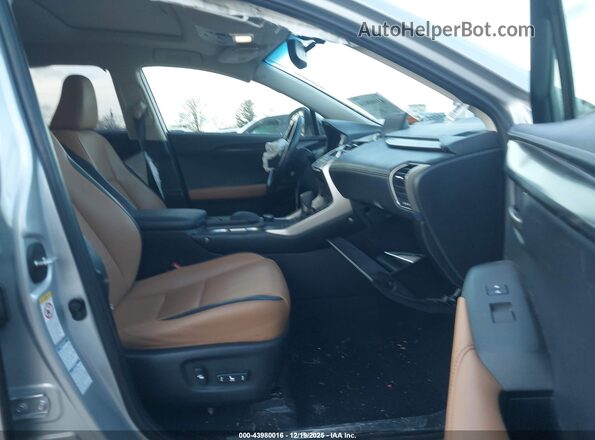 JTJBARBZ5G2091719 2016 LEXUS NX 200T Серебряный Вид салона спереди