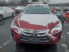 2016 Lexus Nx 200t Base Burgundy vin: JTJBARBZ6G2065422