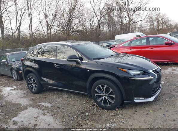 JTJBARBZ7G2047916 2016 LEXUS NX 200T Черный Вид задней части салона