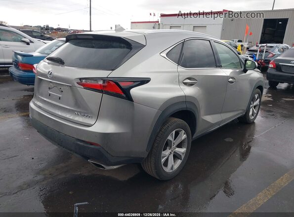 JTJBARBZ8H2143376 2017 LEXUS NX 200T Gray Հետևի աջ