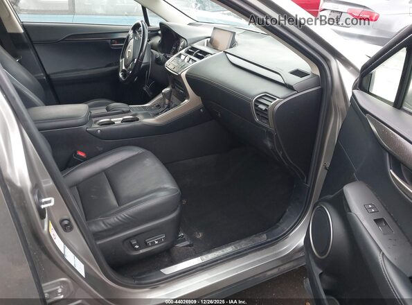 JTJBARBZ8H2143376 2017 LEXUS NX 200T Gray Սալոնի դիմացի տեսք