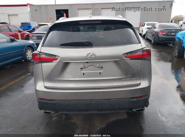 JTJBARBZ8H2143376 2017 LEXUS NX 200T Gray 