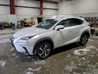 2018 Lexus Nx 300 Base White vin: JTJBARBZ8J2157672
