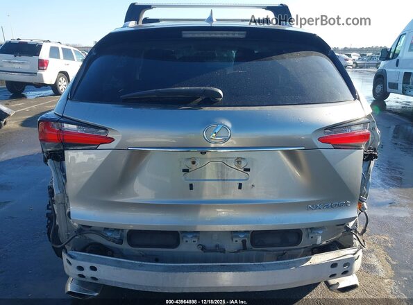 JTJBARBZ9H2103565 2017 LEXUS NX 200T Серебряный 