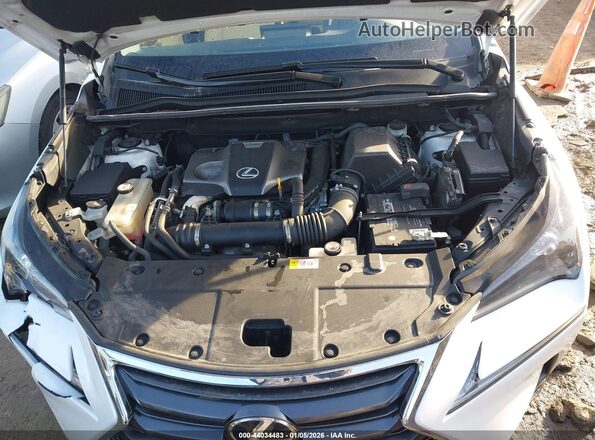 JTJBARBZ9H2104263 2017 LEXUS NX 200T White Widok naklejki z numerem VIN