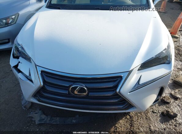JTJBARBZ9H2104263 2017 LEXUS NX 200T White Widok z tyłu
