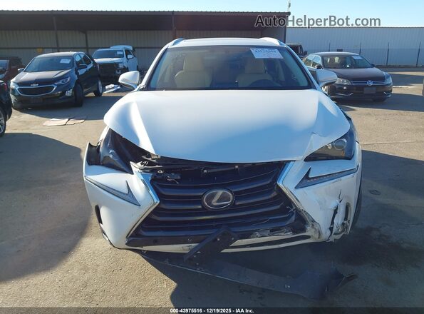 JTJBJRBZ0H2054711 2017 LEXUS NX 300H Белый Вид задней части салона