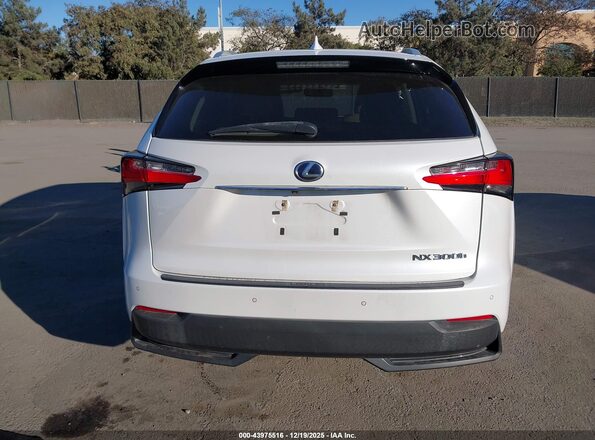 JTJBJRBZ0H2054711 2017 LEXUS NX 300H Белый 