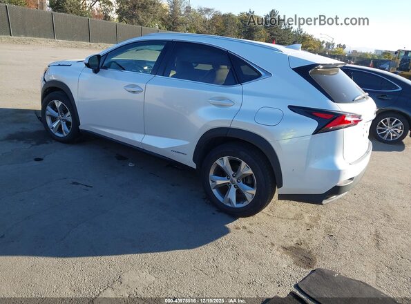 JTJBJRBZ0H2054711 2017 LEXUS NX 300H Белый Задняя левая четверть