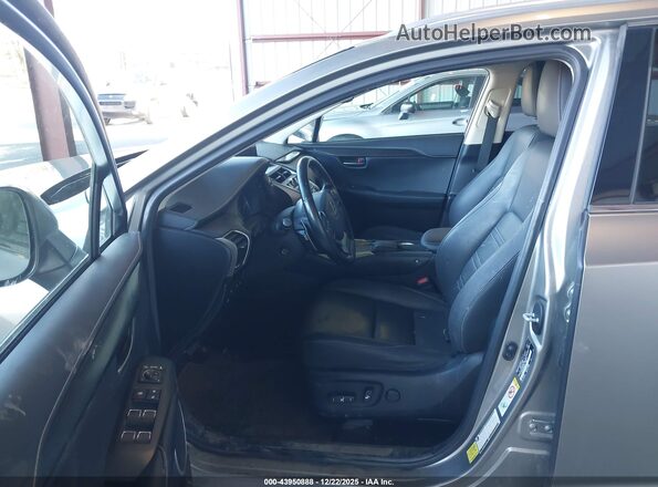 JTJBJRBZ3J2085750 2018 LEXUS NX 300H Серый Вид салона спереди
