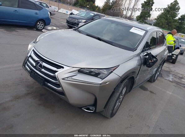 JTJBJRBZ6G2030282 2016 LEXUS NX 300H Pewter Przód lewy