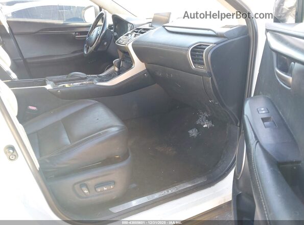 JTJBJRBZ9G2035878 2016 LEXUS NX 300H White Вид салону спереду