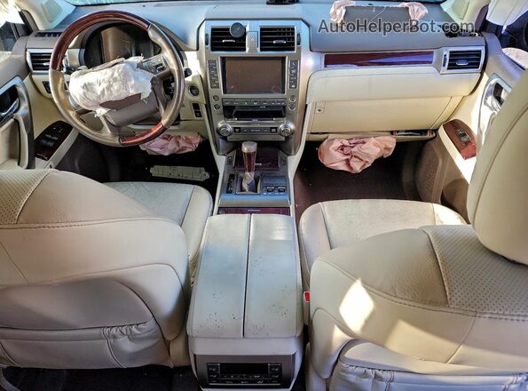 JTJBM7FX1J5191925 2018 LEXUS GX Blue Առջևի վահանակի տեսք