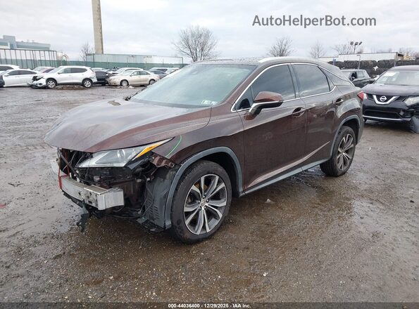JTJBZMCA1G2007786 2016 LEXUS RX 350 Коричневый Передняя левая четверть