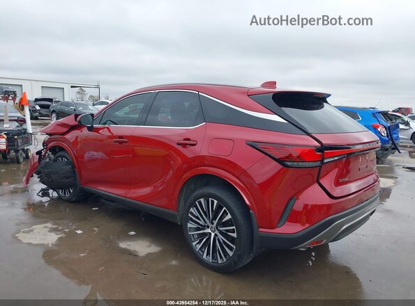 JTJCHMAA0P2009166 2023 LEXUS RX 350 Бордовый Задняя левая четверть