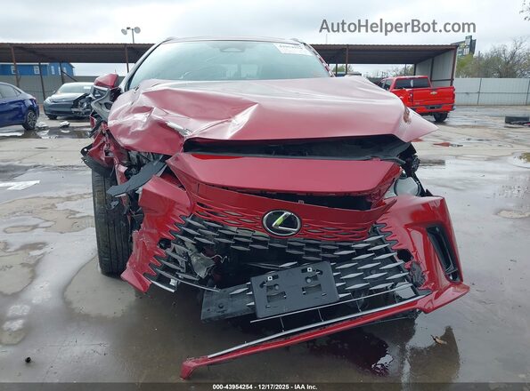 JTJCHMAA0P2009166 2023 LEXUS RX 350 Бордовый Вид задней части салона