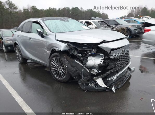 JTJCJMGA0R2015144 2024 LEXUS RX 450H+ Silver Delantero derecho