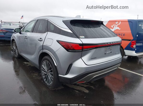 JTJCJMGA0R2015144 2024 LEXUS RX 450H+ Silver Trasero izquierdo