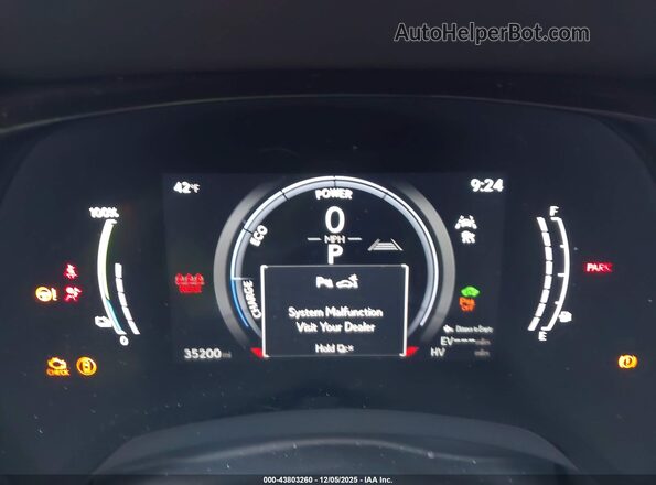 JTJCJMGA0R2015144 2024 LEXUS RX 450H+ Silver Vista de los asientos traseros