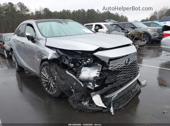 JTJCJMGA0R2015144 2024 LEXUS RX 450H+ Silver Vista frontal