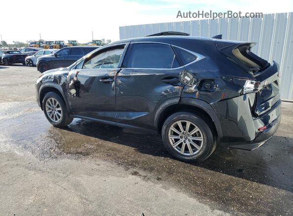 JTJDARBZ0M2193997 2021 LEXUS NX Black Tył lewy