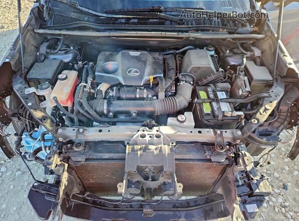 JTJDARBZ3M2183819 2021 LEXUS NX Черный Вид подкапотного пространства
