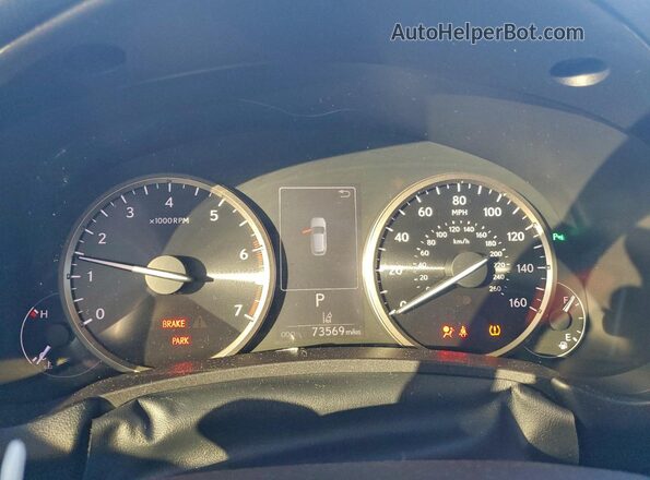 JTJDARBZ6L5010485 2020 LEXUS NX White Instrument cluster view