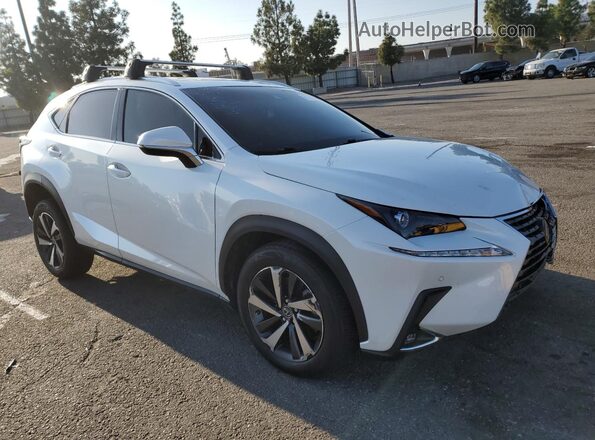 JTJDARBZ6L5010485 2020 LEXUS NX White Front right