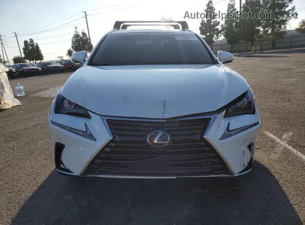 JTJDARBZ6L5010485 2020 LEXUS NX White Front view