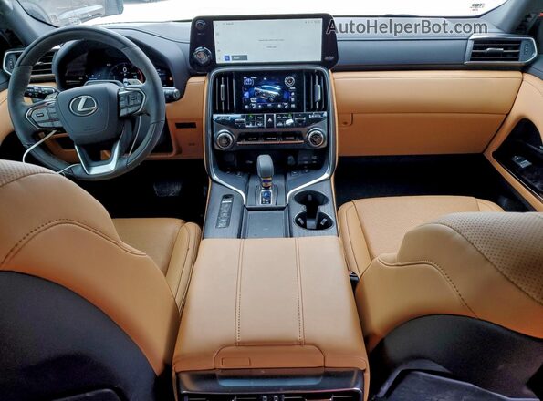 JTJGD7CX0S4002909 2025 LEXUS LX Белый Вид панели приборов